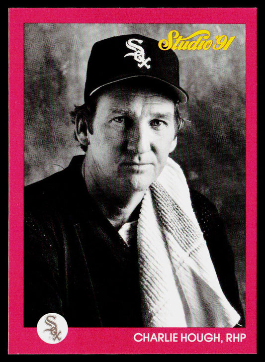 Charlie Hough 1991 Studio #35 Chicago White Sox