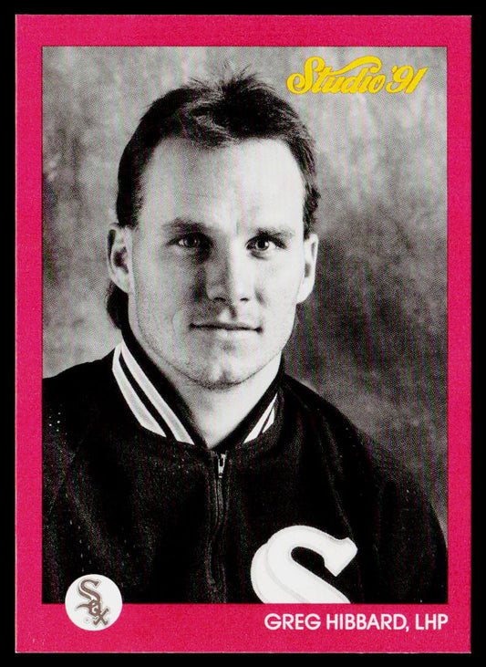 Greg Hibbard 1991 Studio #34 Chicago White Sox