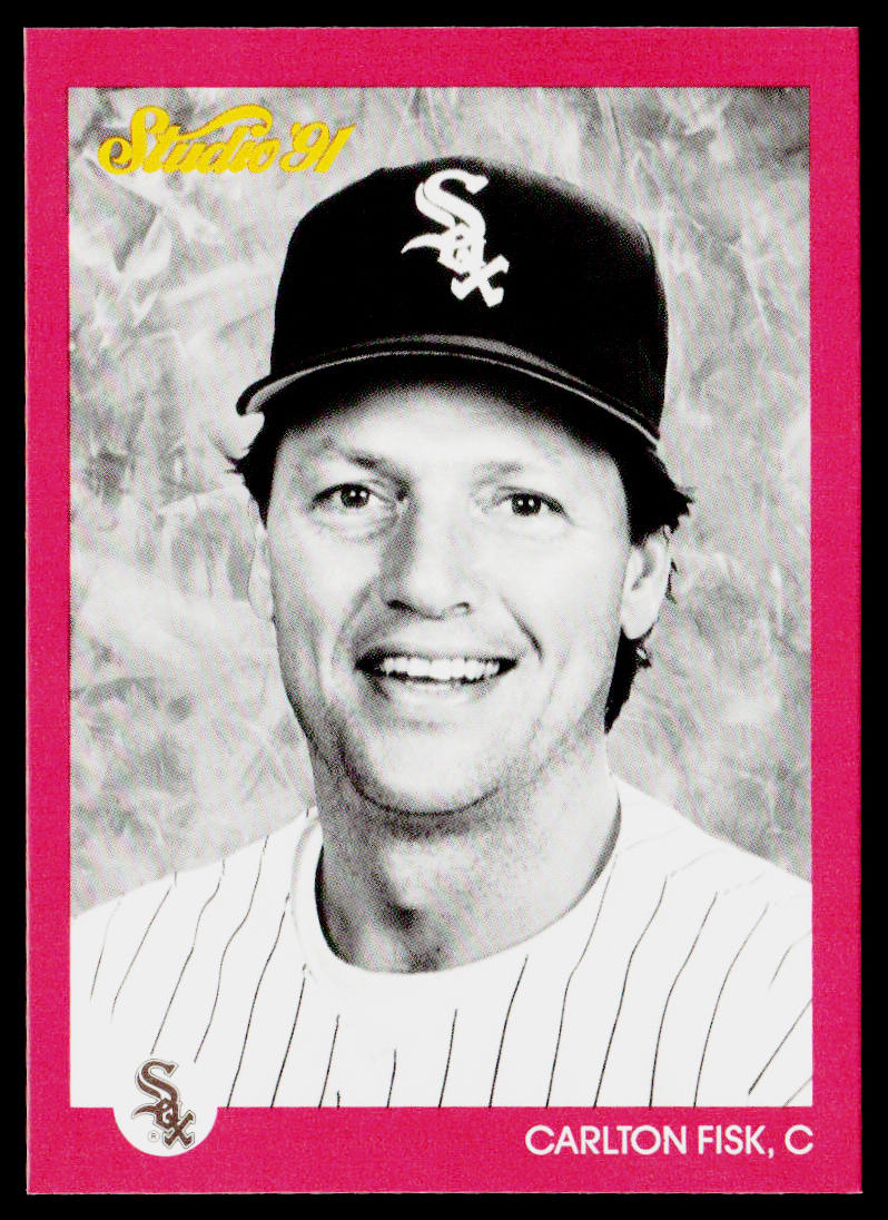 Carlton Fisk 1991 Studio #32 Chicago White Sox