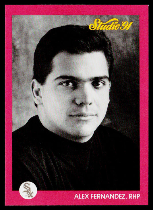 Alex Fernandez 1991 Studio #31 Chicago White Sox