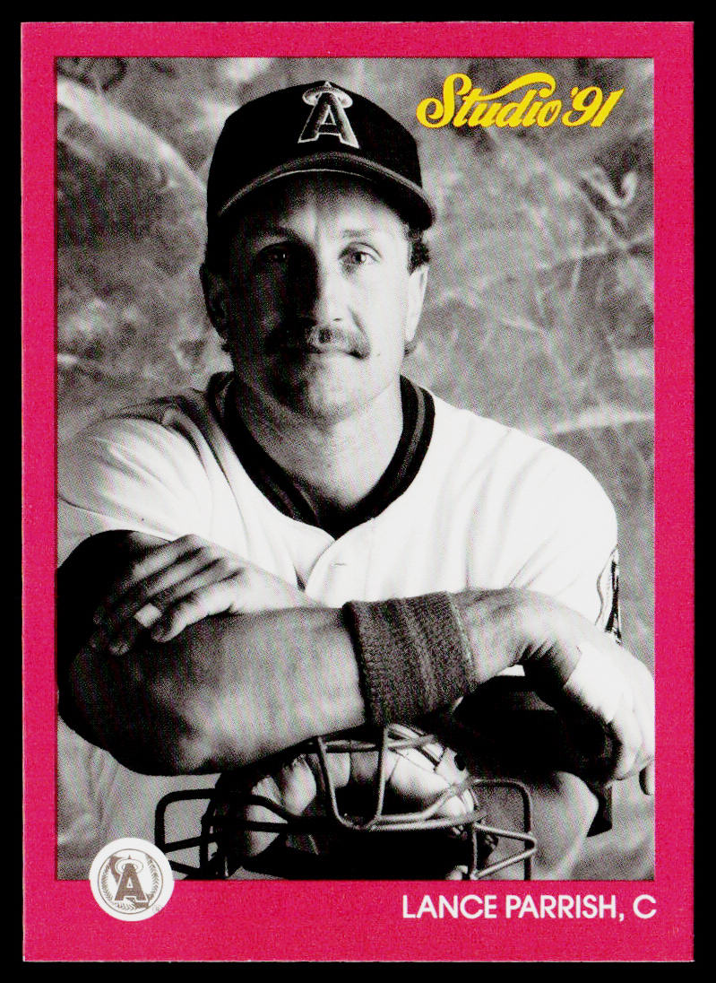 Lance Parrish 1991 Studio #29 California Angels