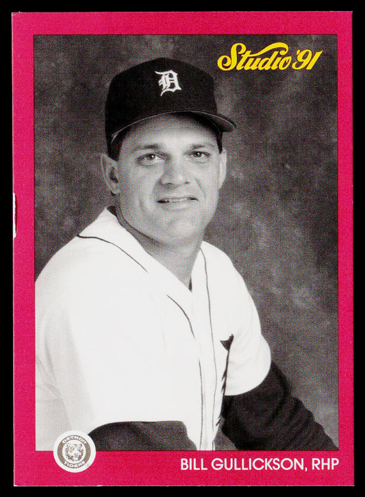Bill Gullickson 1991 Studio #55 Detroit Tigers