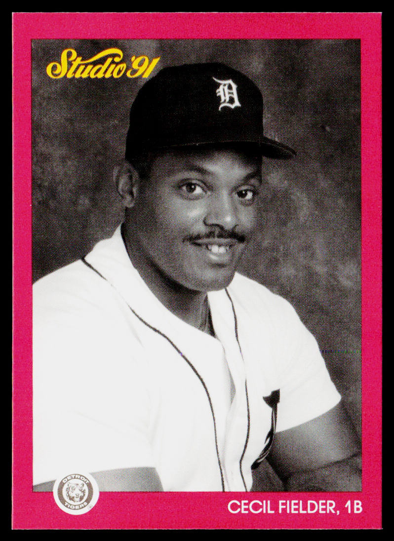 Cecil Fielder 1991 Studio #53 Detroit Tigers