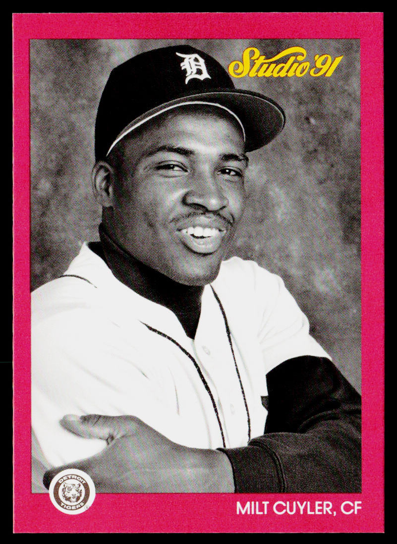 Milt Cuyler 1991 Studio #51 Detroit Tigers
