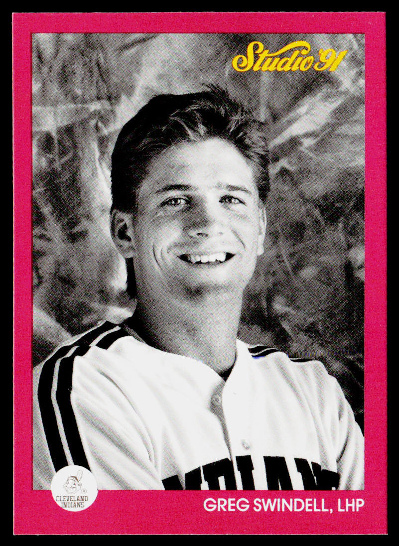 Greg Swindell 1991 Studio #49 Cleveland Indians