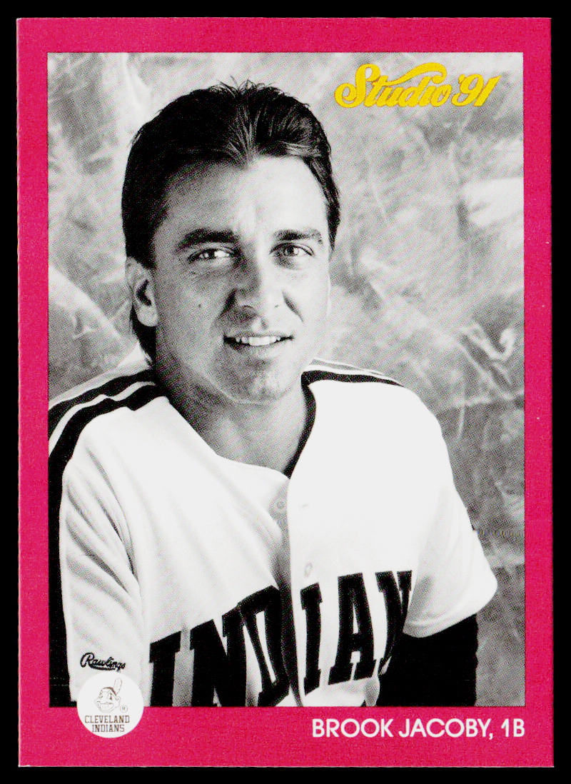 Brook Jacoby 1991 Studio #44 Cleveland Indians