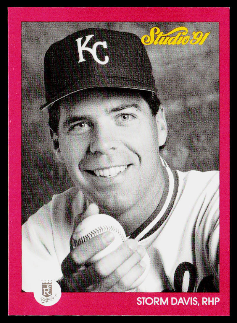 Storm Davis 1991 Studio #65 Kansas City Royals