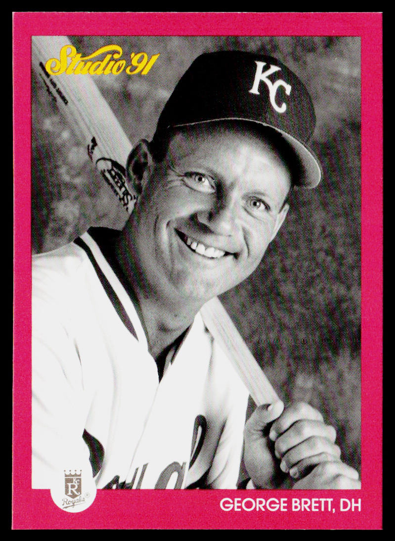 George Brett 1991 Studio #62 Kansas City Royals
