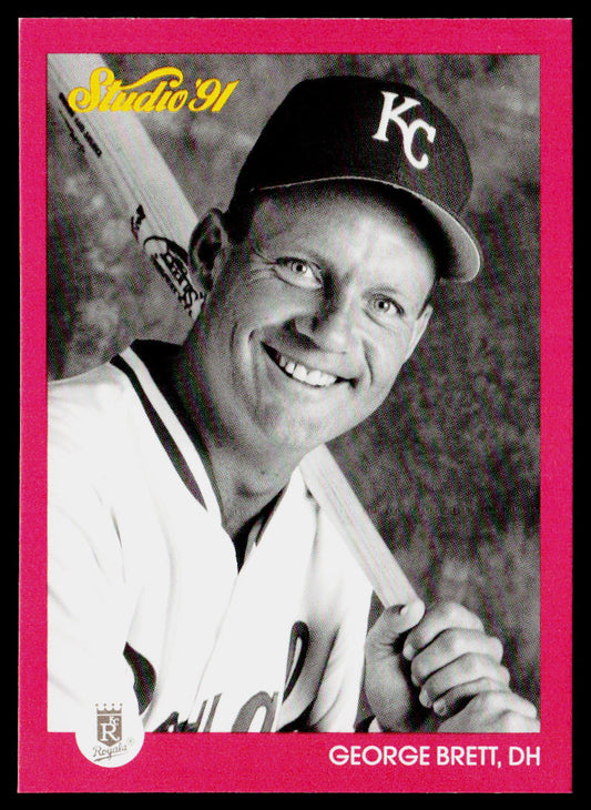 George Brett 1991 Studio #62 Kansas City Royals