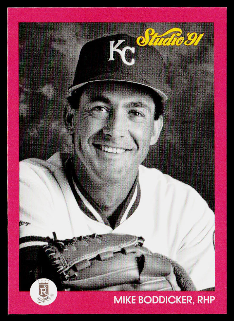 Mike Boddicker 1991 Studio #61 Kansas City Royals