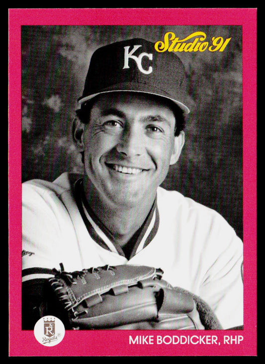 Mike Boddicker 1991 Studio #61 Kansas City Royals