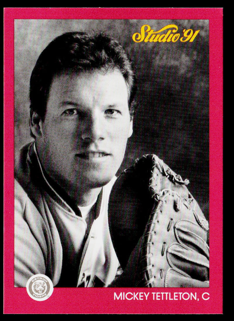 Mickey Tettleton 1991 Studio #58 Detroit Tigers