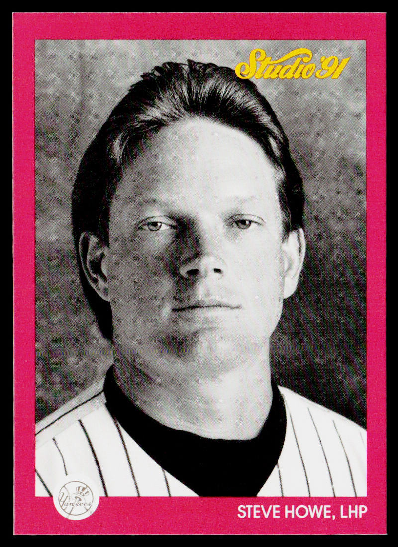 Steve Howe 1991 Studio #93 New York Yankees