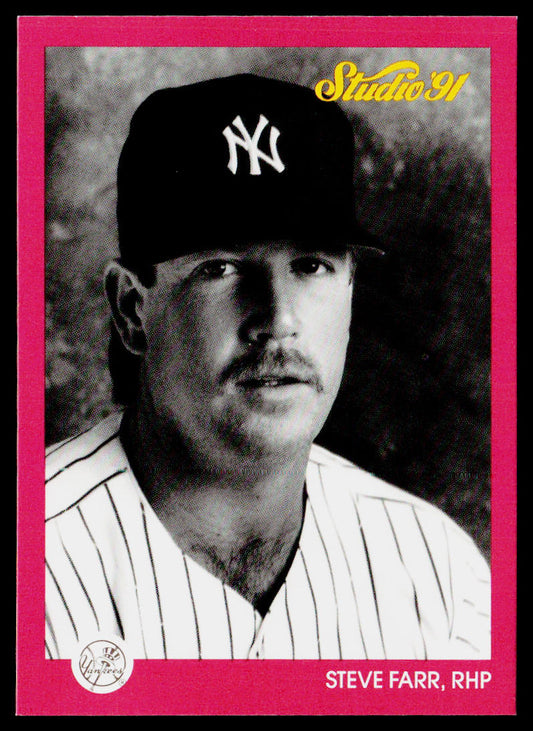 Steve Farr 1991 Studio #92 New York Yankees