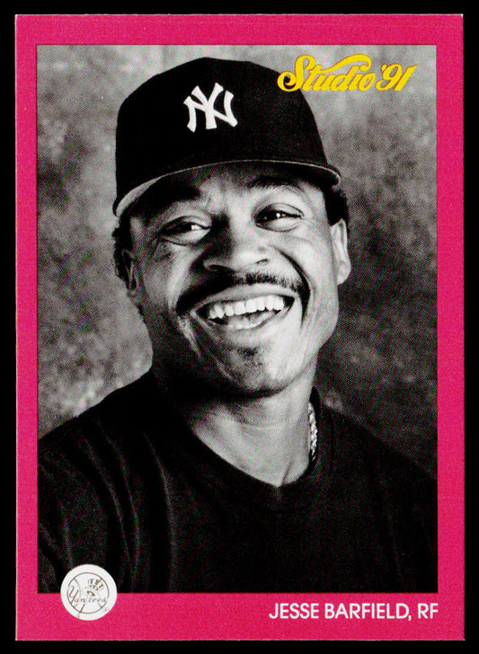 Jesse Barfield 1991 Studio #91 New York Yankees