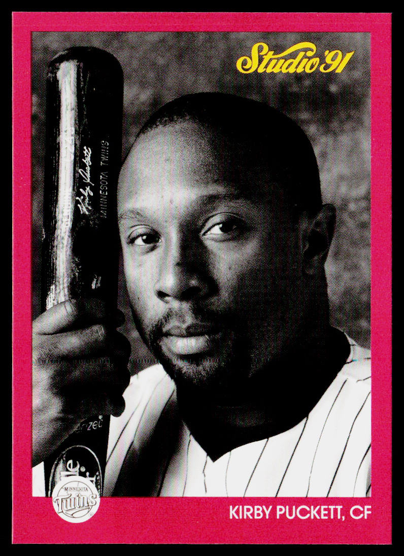Kirby Puckett 1991 Studio #90 Minnesota Twins