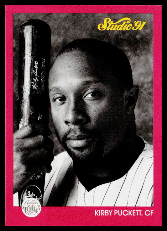 Kirby Puckett 1991 Studio #90 Minnesota Twins