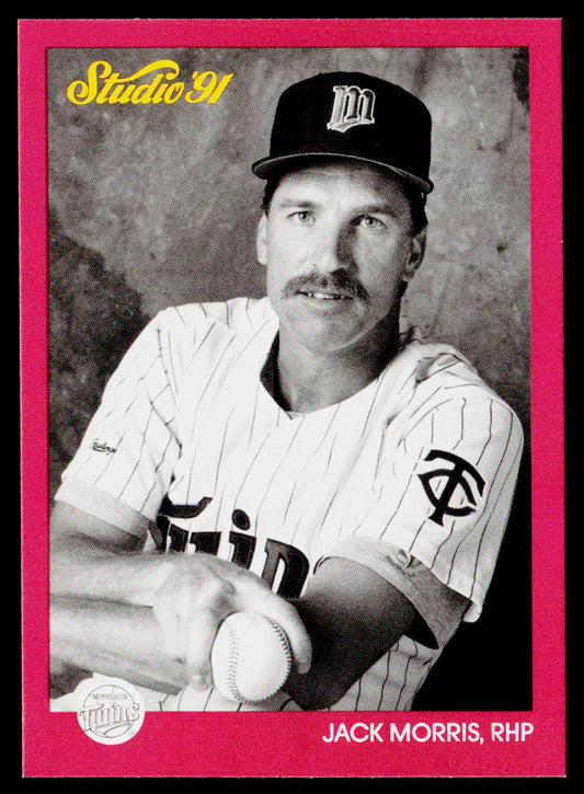 Jack Morris 1991 Studio #89 Minnesota Twins