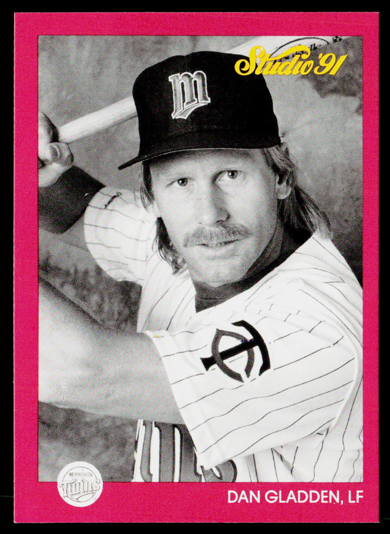 Dan Gladden 1991 Studio #85 Minnesota Twins