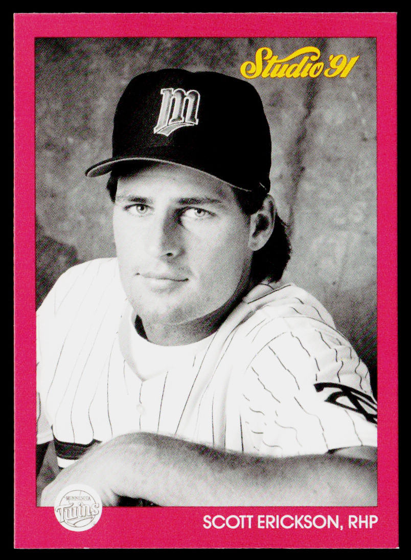 Scott Erickson 1991 Studio #83 Minnesota Twins