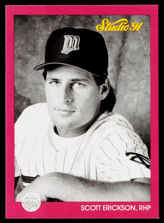 Scott Erickson 1991 Studio #83 Minnesota Twins