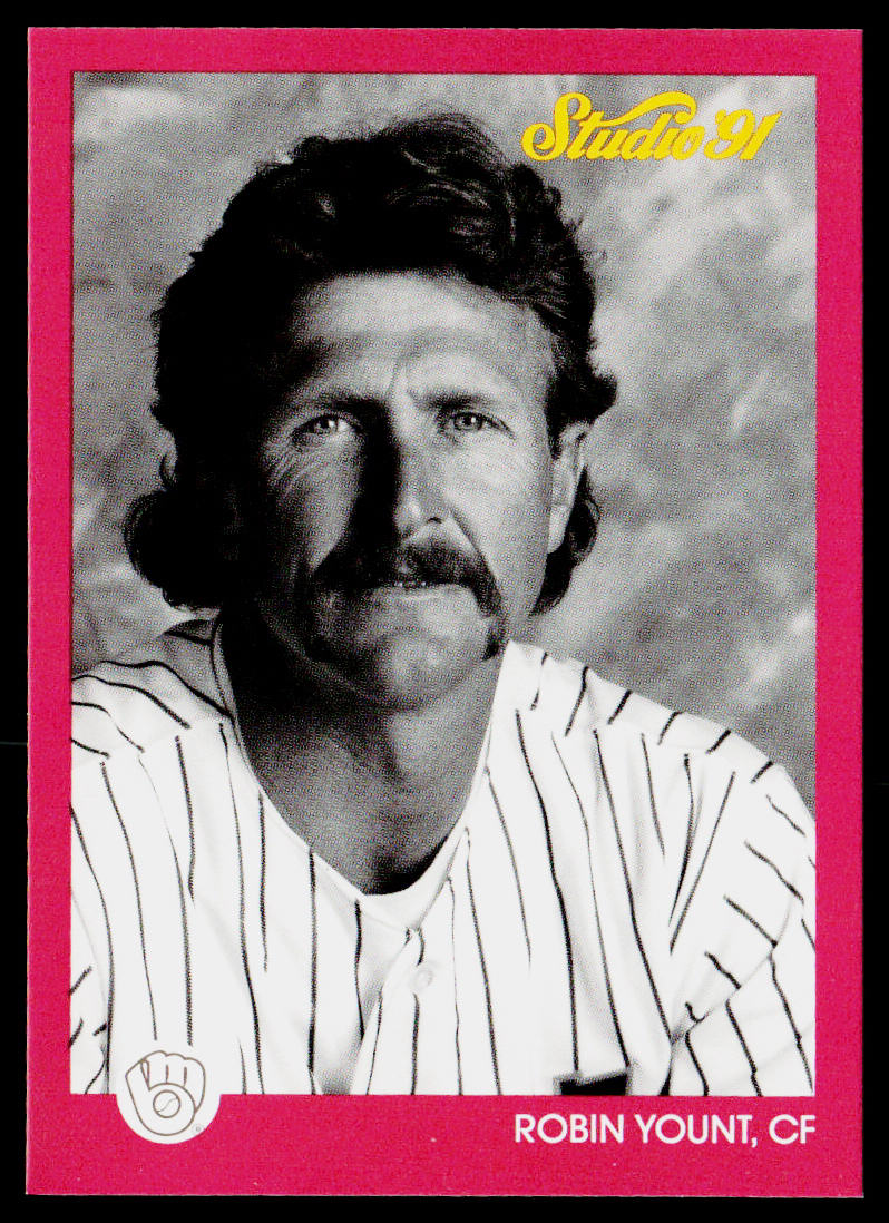Robin Yount 1991 Studio #80 Milwaukee Brewers