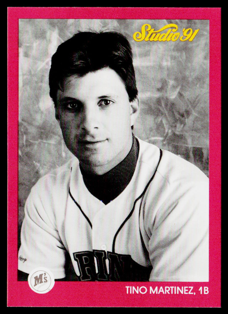 Tino Martinez 1991 Studio #118 Seattle Mariners