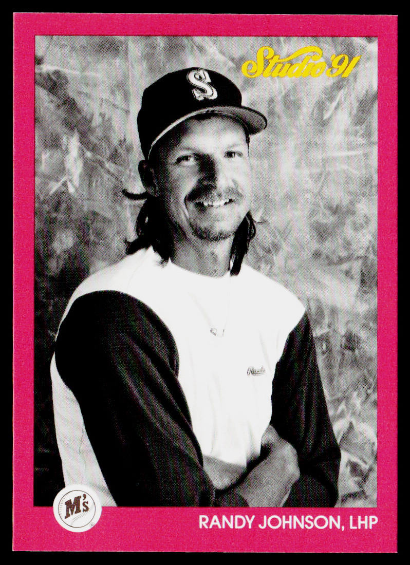 Randy Johnson 1991 Studio #116 Seattle Mariners