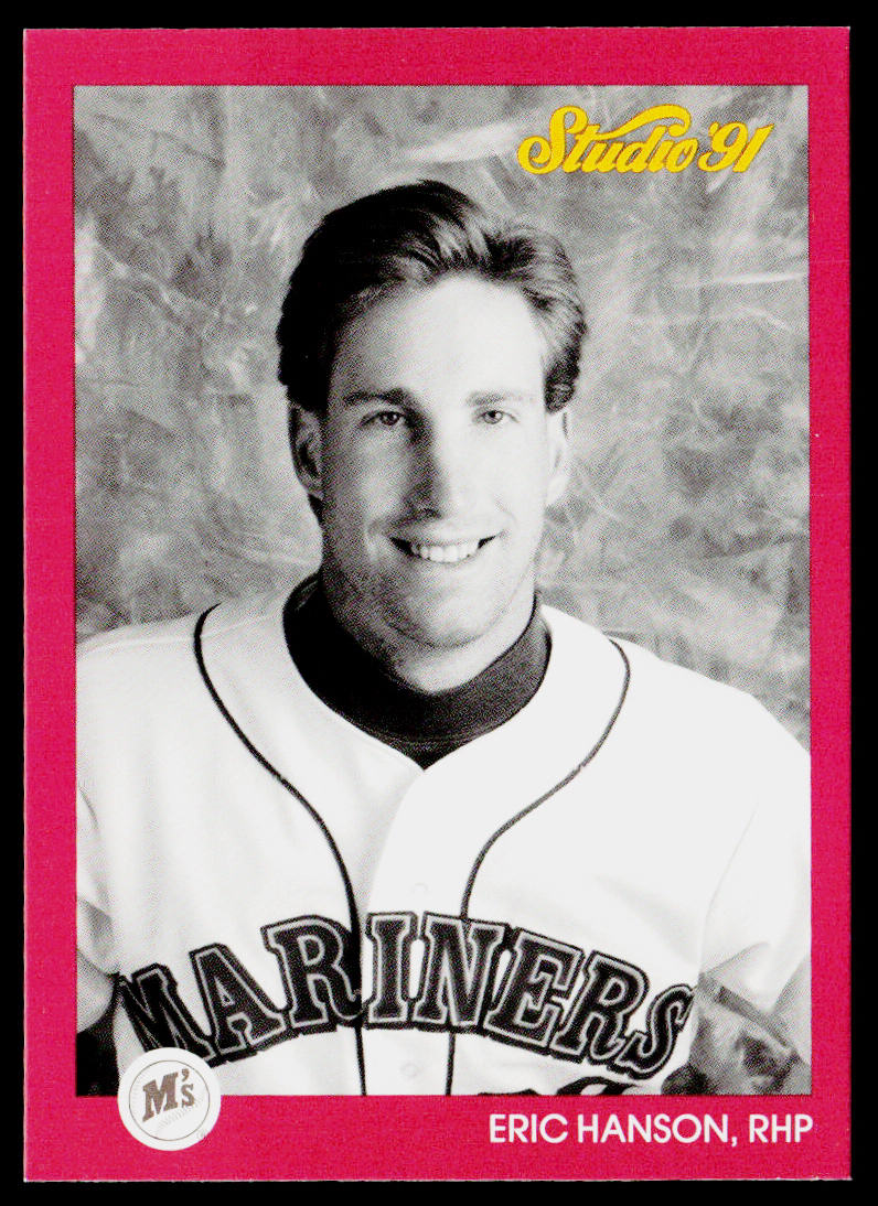 Erik Hanson 1991 Studio #114 Seattle Mariners