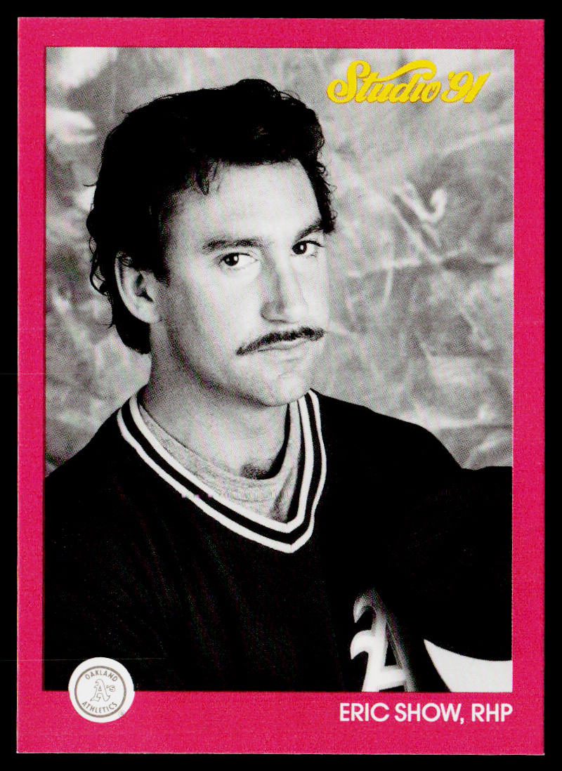 Eric Show 1991 Studio #108 Oakland Athletics
