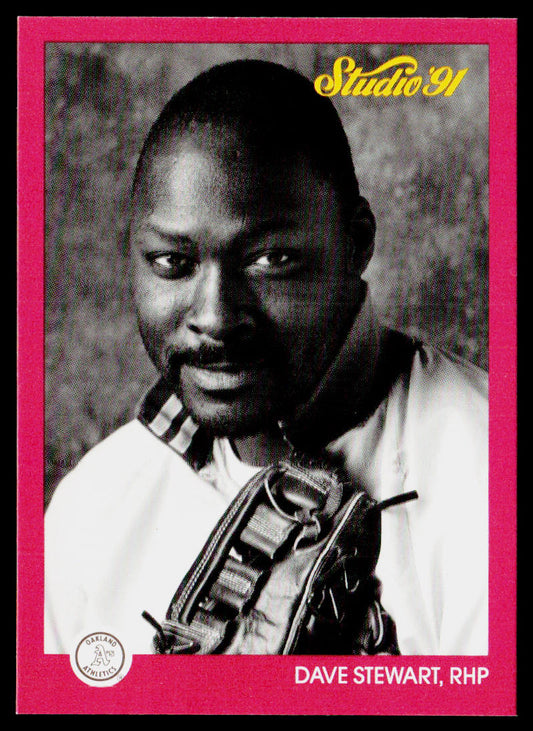 Dave Stewart 1991 Studio #107 Oakland Athletics