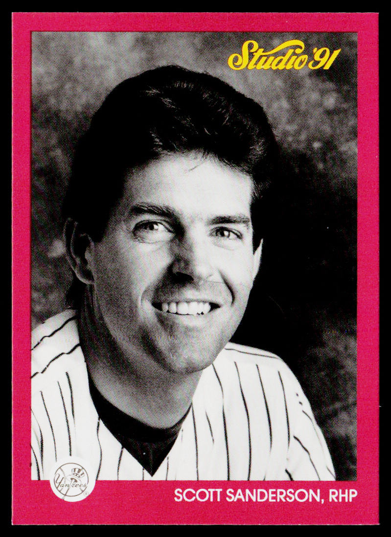 Scott Sanderson 1991 Studio #99 New York Yankees