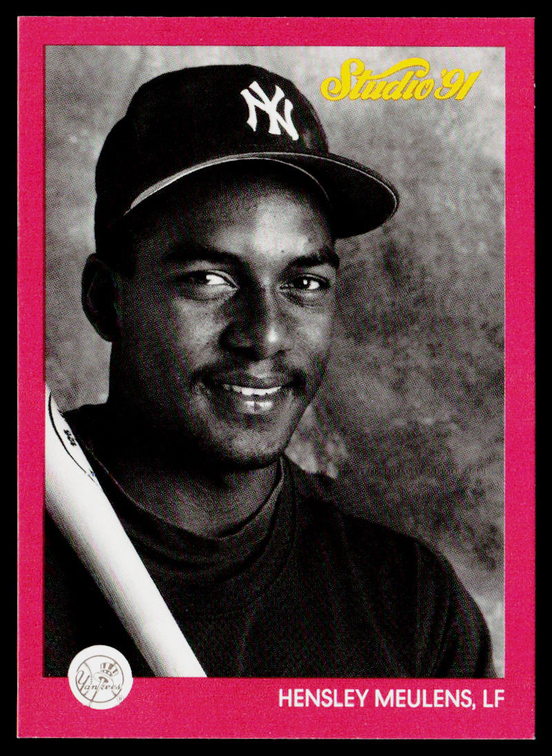 Hensley Meulens 1991 Studio #98 New York Yankees