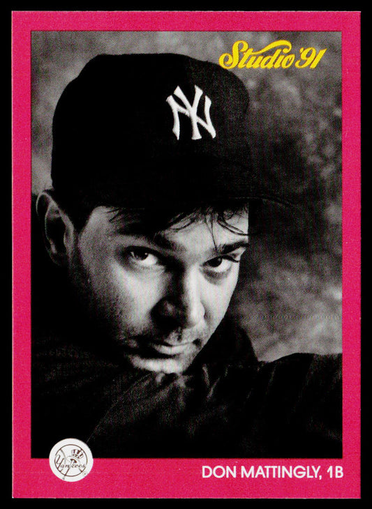 Don Mattingly 1991 Studio #97 New York Yankees