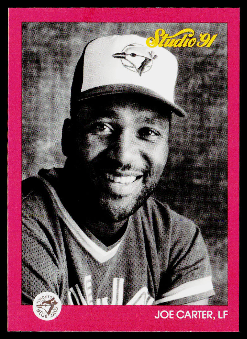 Joe Carter 1991 Studio #133 Toronto Blue Jays