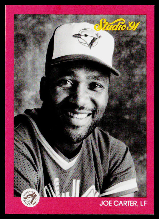 Joe Carter 1991 Studio #133 Toronto Blue Jays