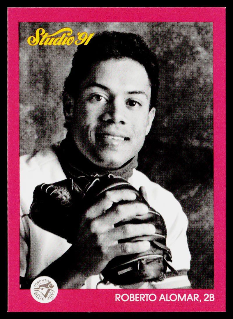 Roberto Alomar 1991 Studio #131 Toronto Blue Jays