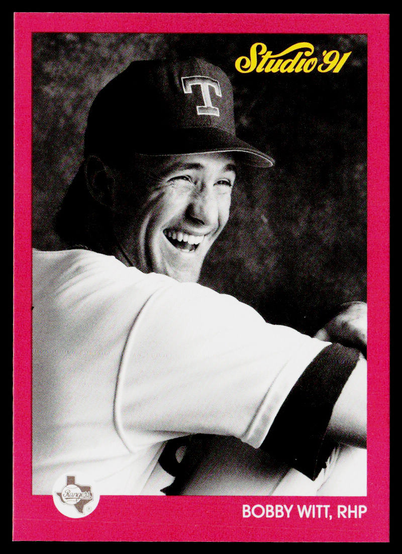 Bobby Witt 1991 Studio #130 Texas Rangers