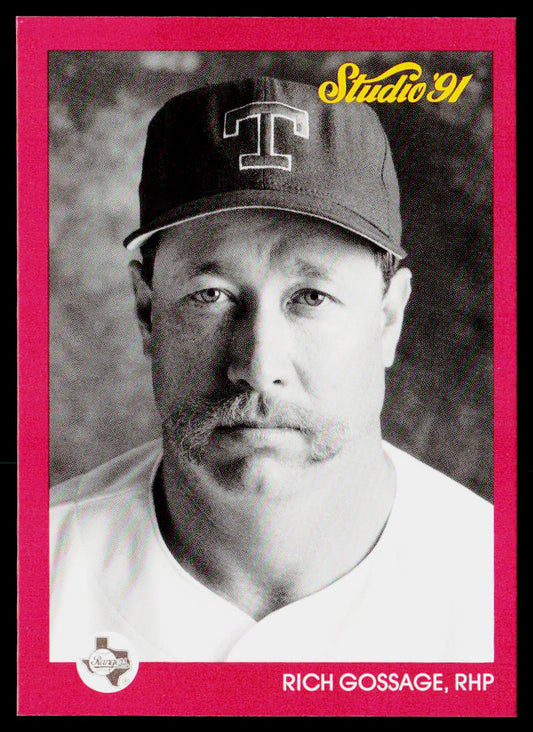 Rich Gossage 1991 Studio #125 Texas Rangers