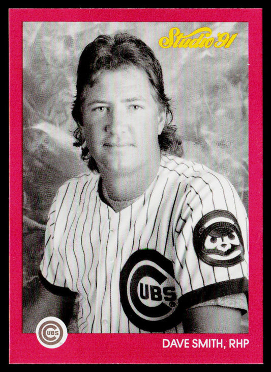 Dave Smith 1991 Studio #160 Chicago Cubs