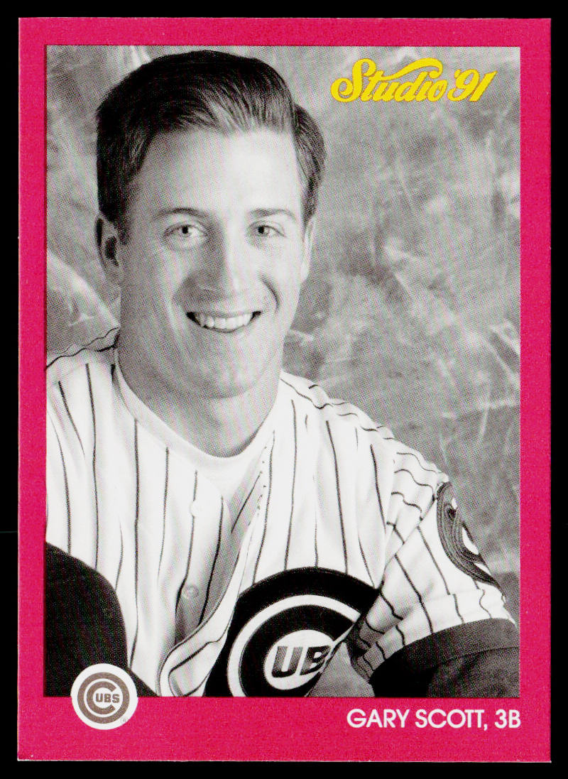 Gary Scott 1991 Studio #159 RC Chicago Cubs