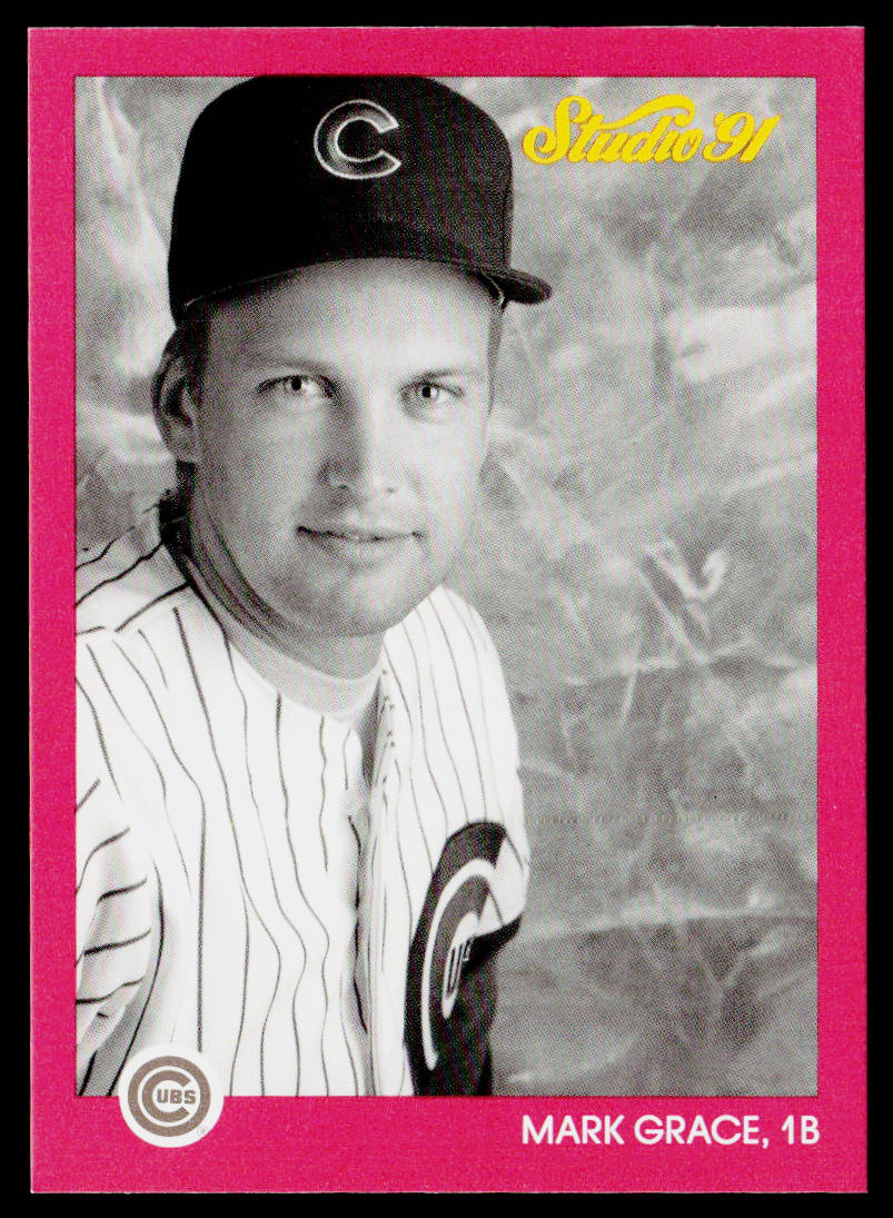 Mark Grace 1991 Studio #157 Chicago Cubs