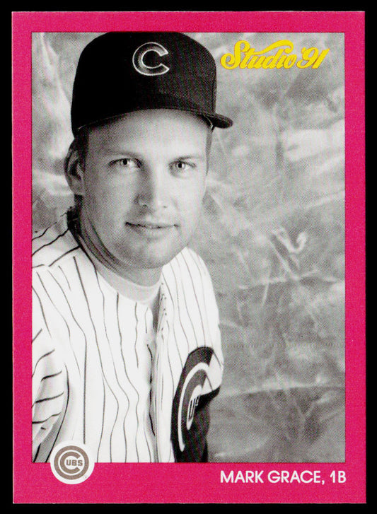 Mark Grace 1991 Studio #157 Chicago Cubs
