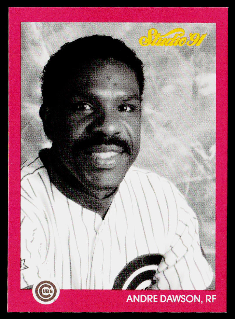 Andre Dawson 1991 Studio #153 Chicago Cubs