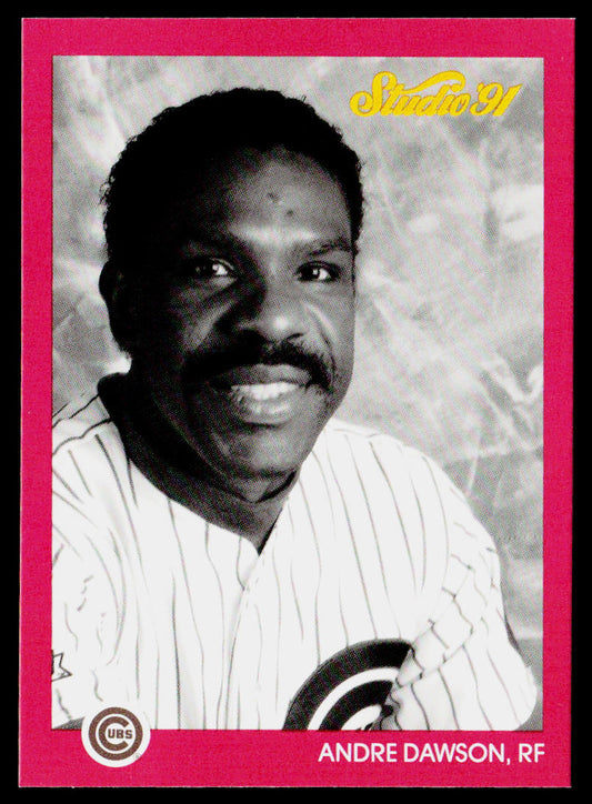 Andre Dawson 1991 Studio #153 Chicago Cubs