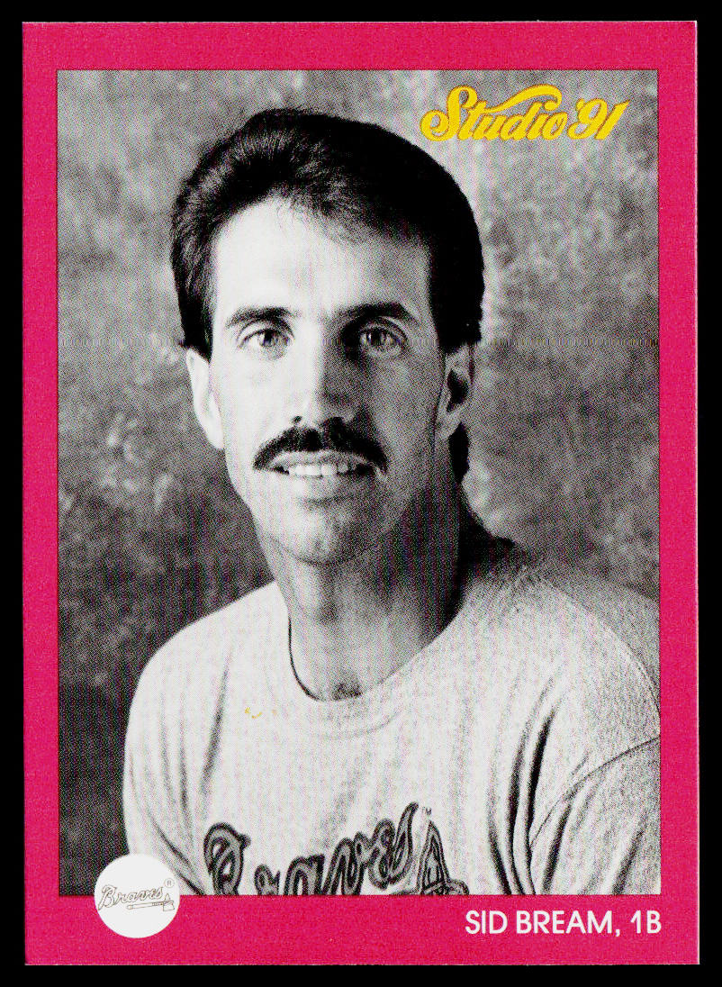 Sid Bream 1991 Studio #142 Atlanta Braves