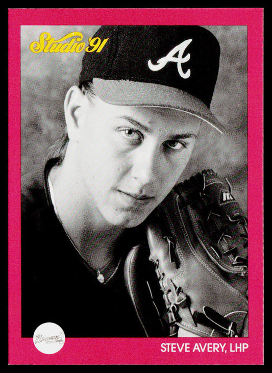 Steve Avery 1991 Studio #141 Atlanta Braves