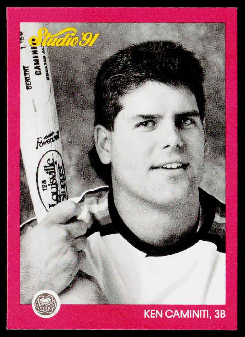Ken Caminiti 1991 Studio #174 Houston Astros