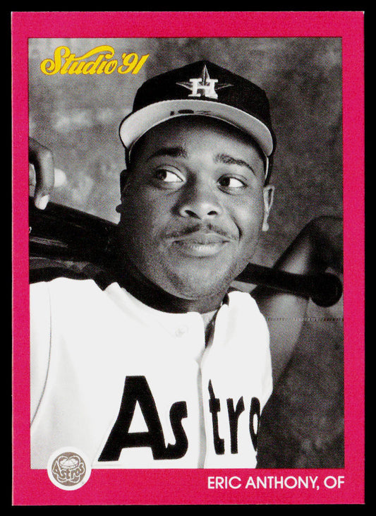 Eric Anthony 1991 Studio #171 Houston Astros