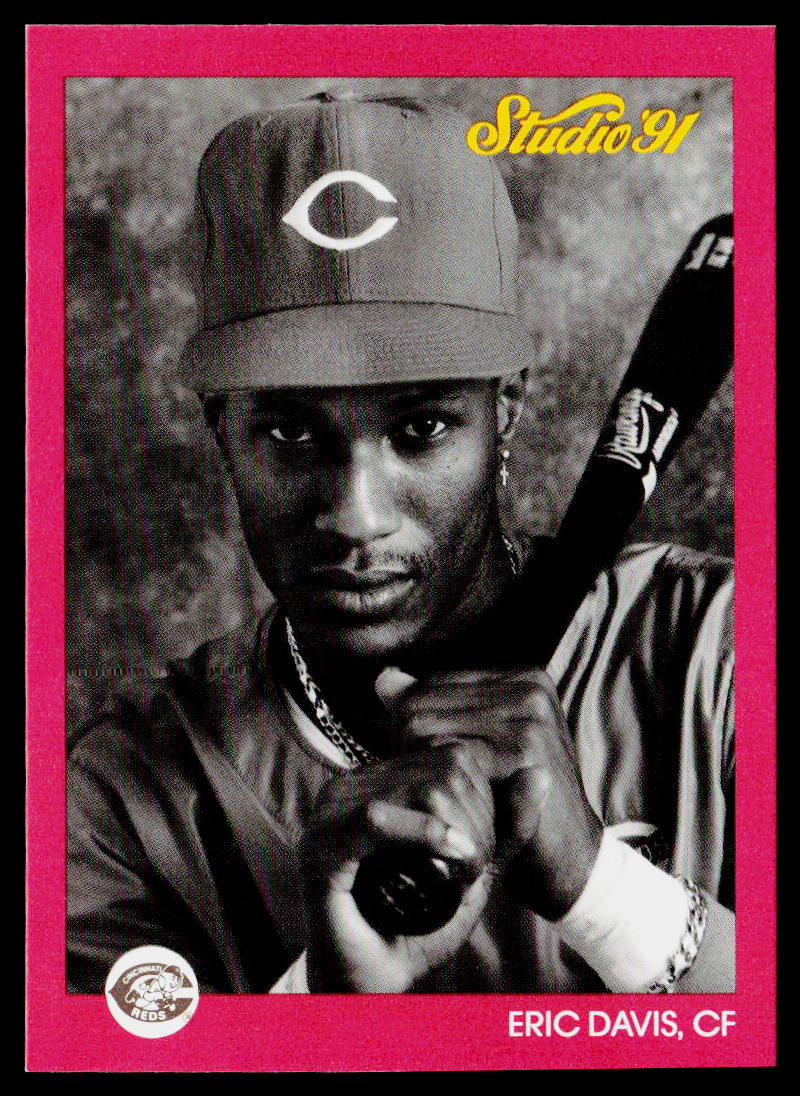 Eric Davis 1991 Studio #162 Cincinnati Reds